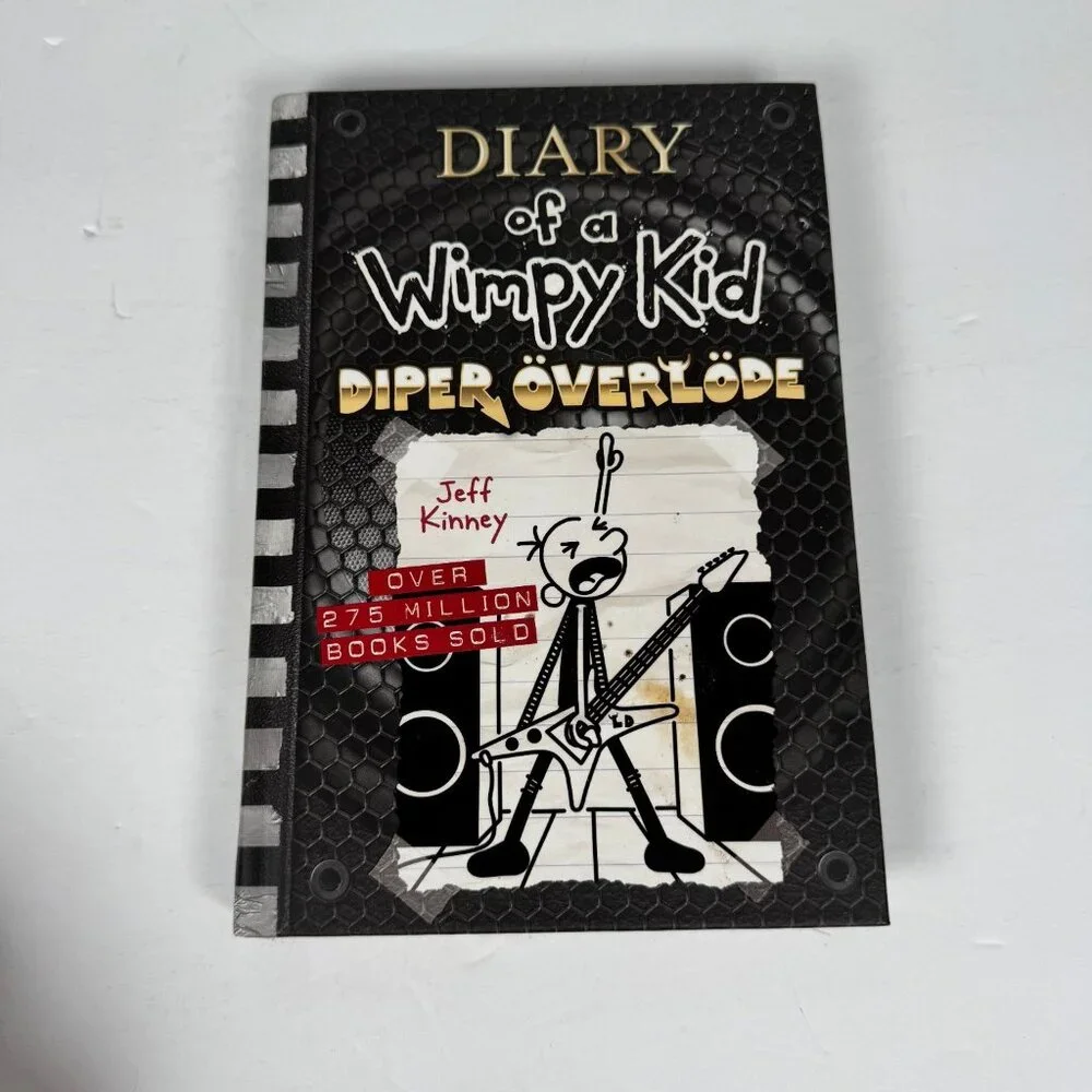 Diary of a Wimpy Kid: Diper Överlöde Jeff Kinney 2022‎ First Print Hardcover